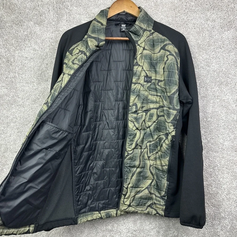 Helly Hansen LIFALOFT‎ Hybrid Insulator Jacket Camo Large Quilted Puffer 65605